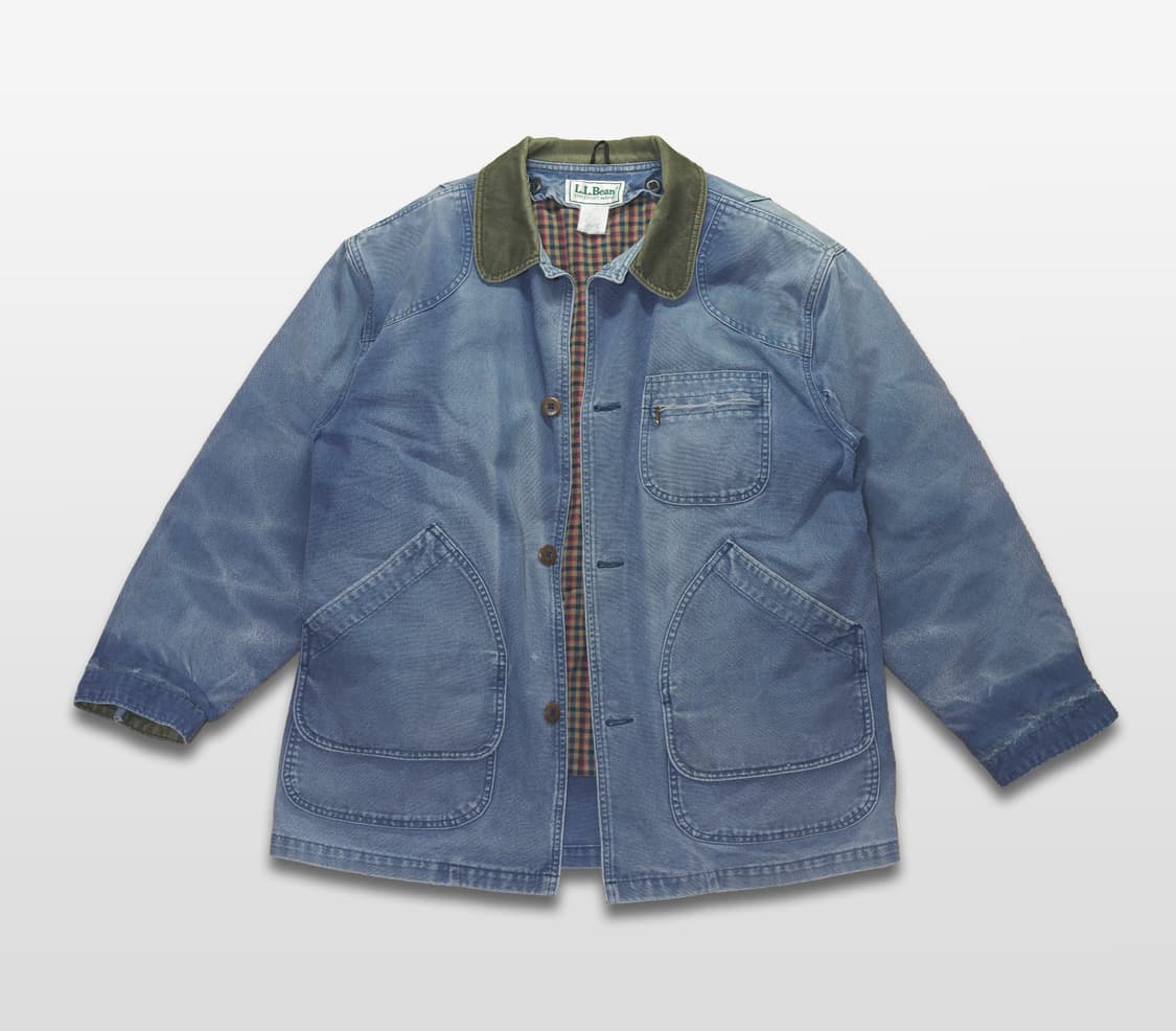 엘엘빈 초어자켓 헌팅자켓 빈티지 블루 상품이미지1