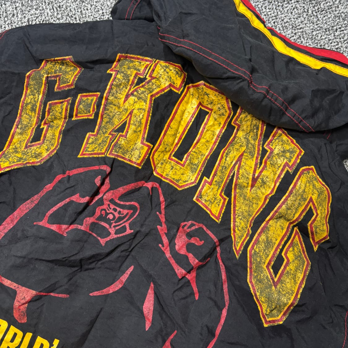 골드윈 G-KONG 90s 올드스쿨 투웨이 후드 점퍼 (M) 상품이미지6