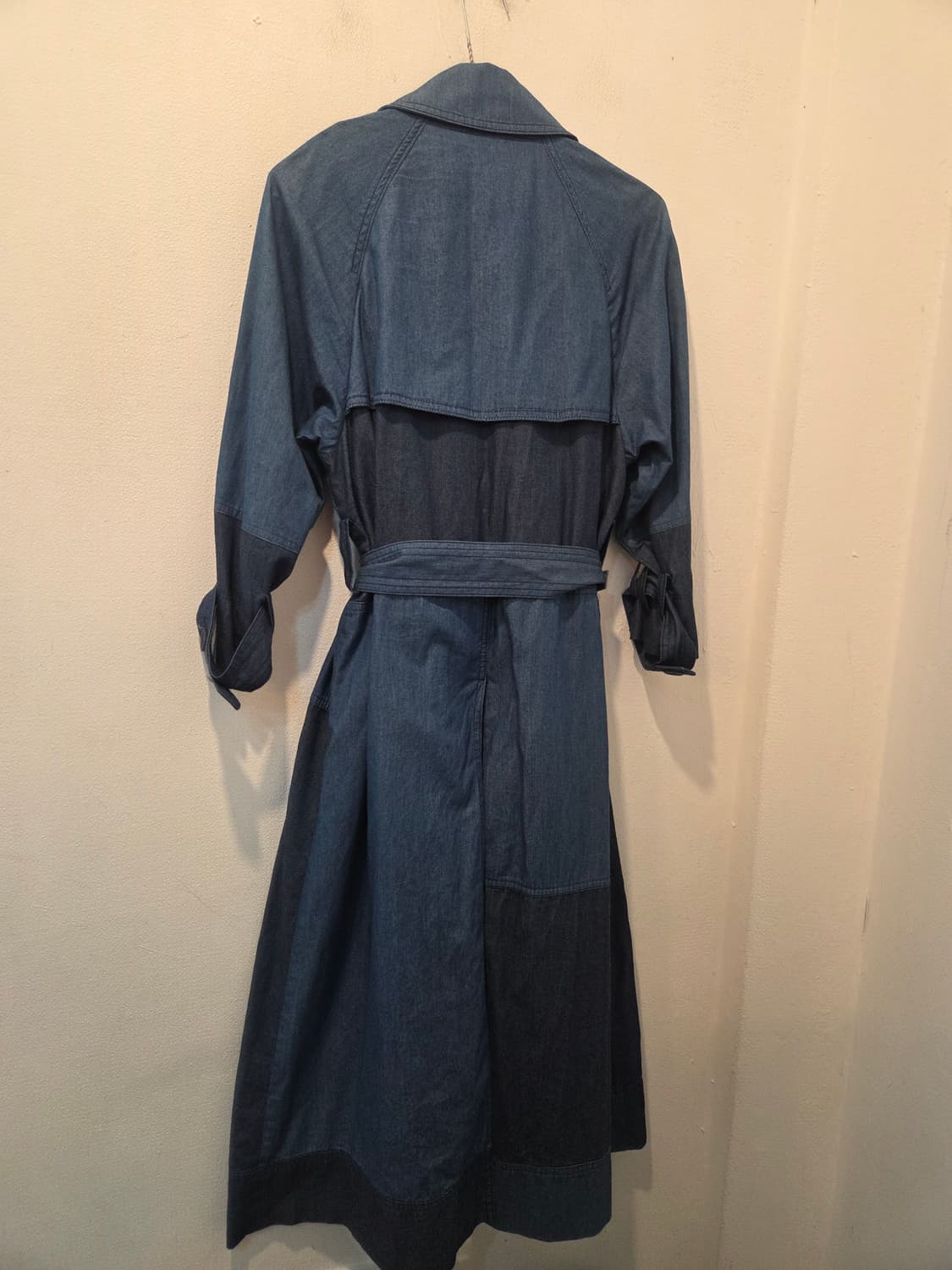 럭키슈에뜨  데님 롱 트렌치코트  상품이미지2