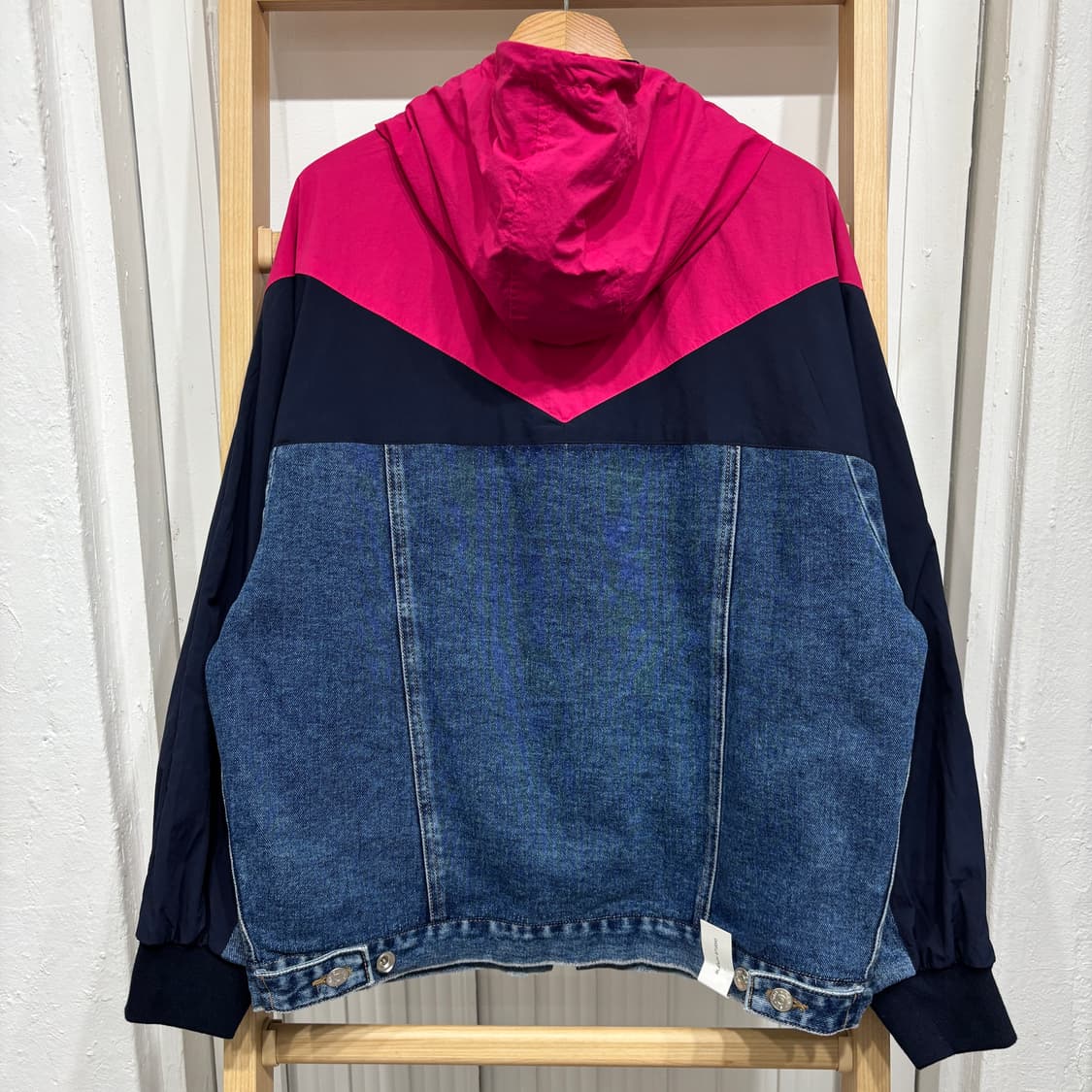 [새상품] 데님 후드 바람막이 상품이미지4