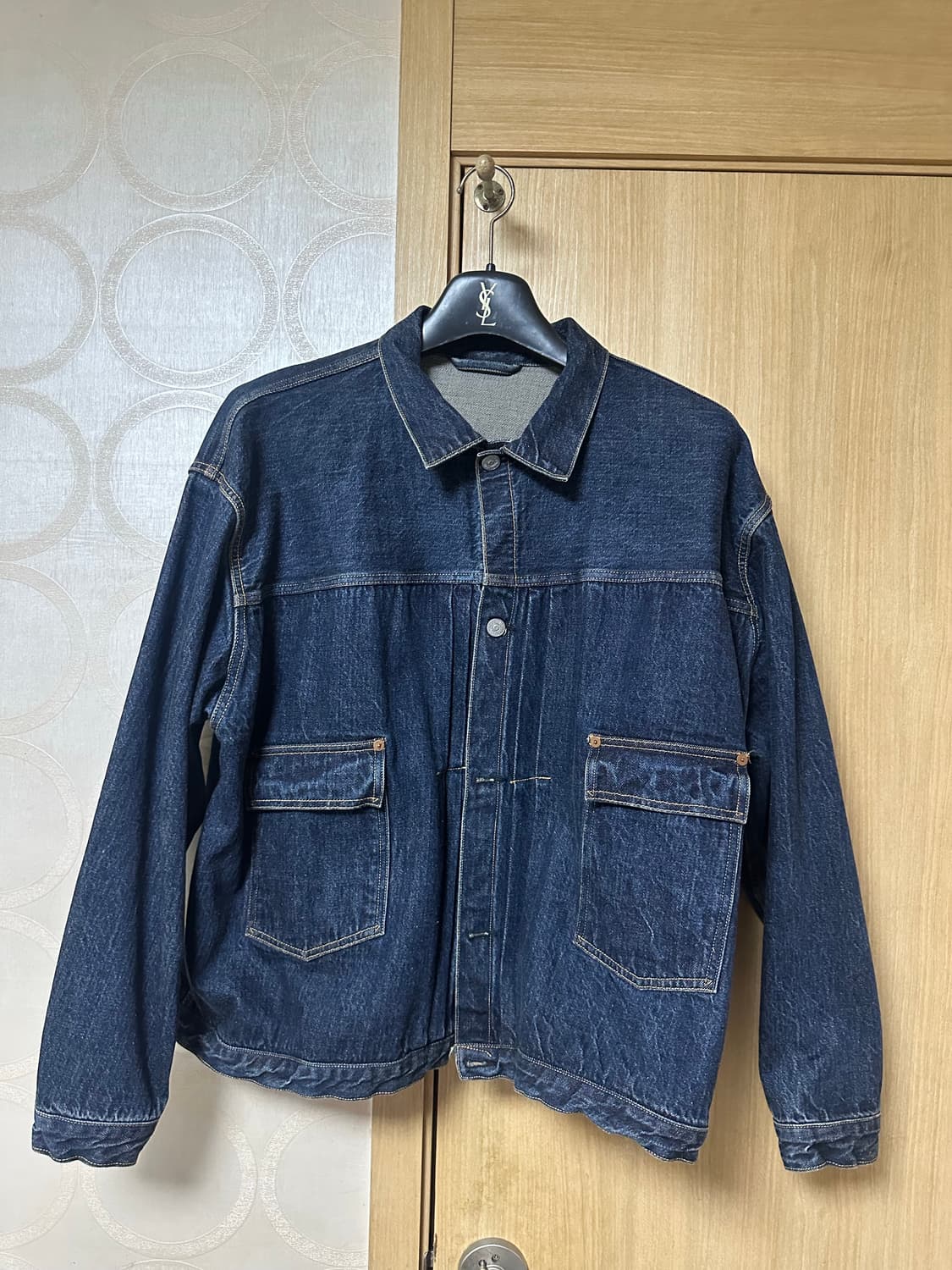 캡틴선샤인 데님 트러커 2P 자켓 상품이미지1