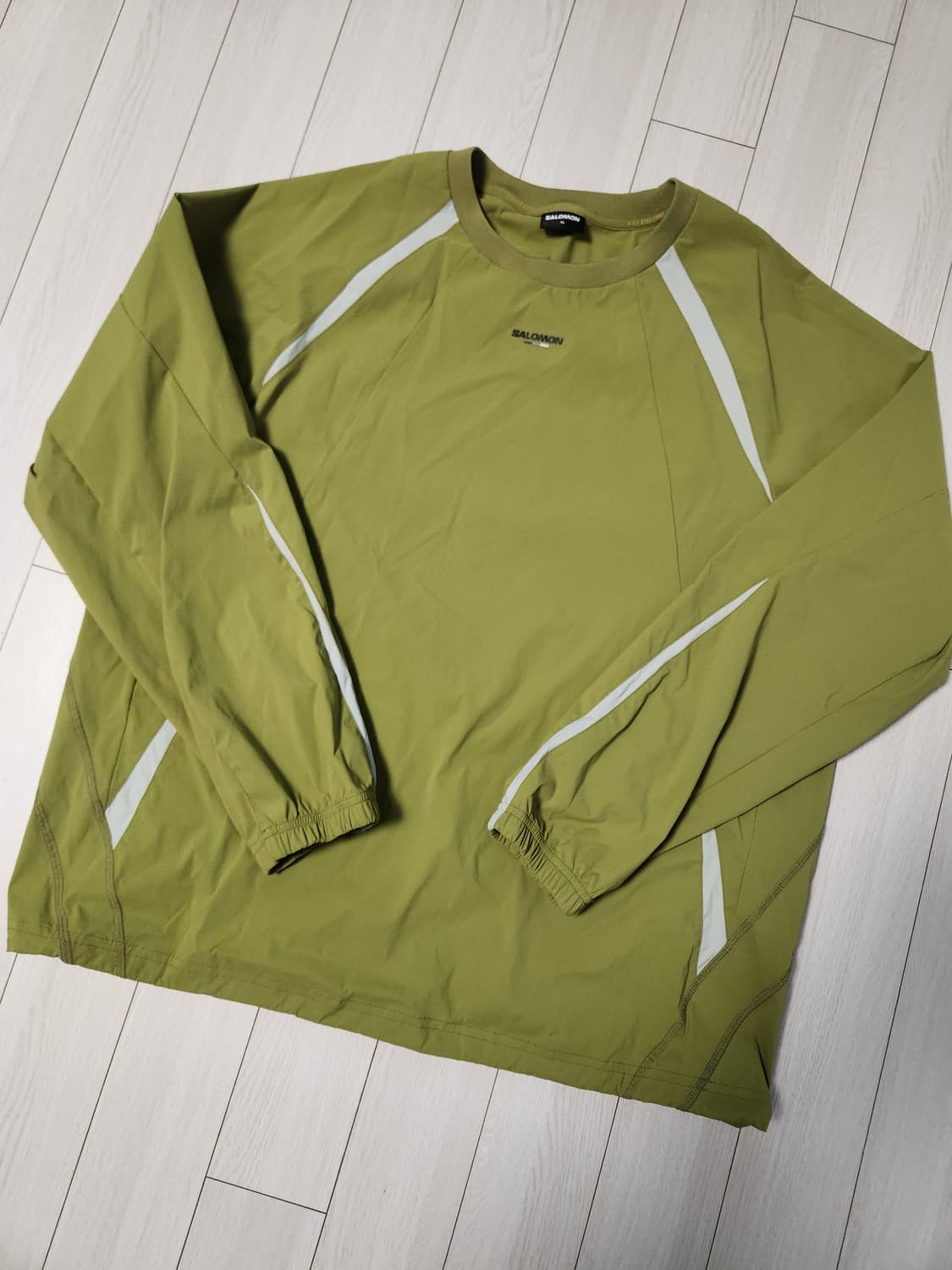 새상품급)살로몬 남성 레이스 플래그 피크 우븐 피스테 긴팔티 사이즈xl
 상품이미지2