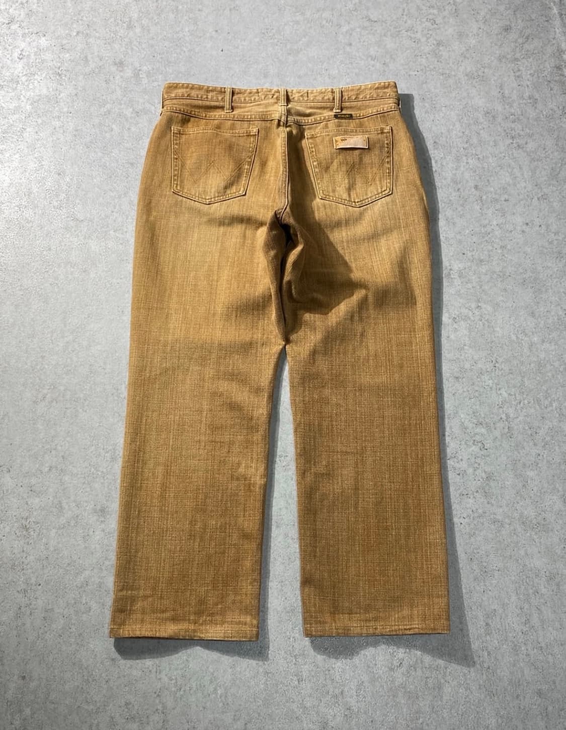 [36] Vintage Wrangler 랭글러 브라운 와이드 데님팬츠 상품이미지2