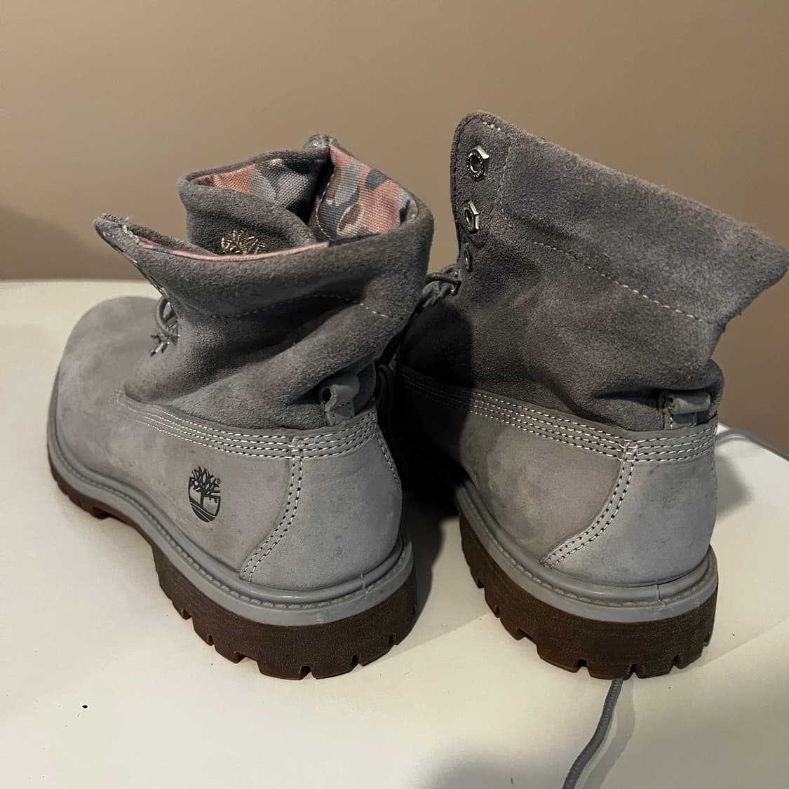 팀버랜드 롤탑 라이트 그레이 부츠 상품이미지3