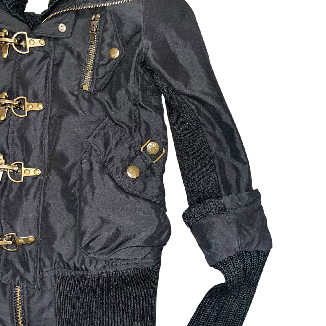 SLY 슬라이 y2k 투웨이 롱 자켓 펑크갸루 상품이미지2