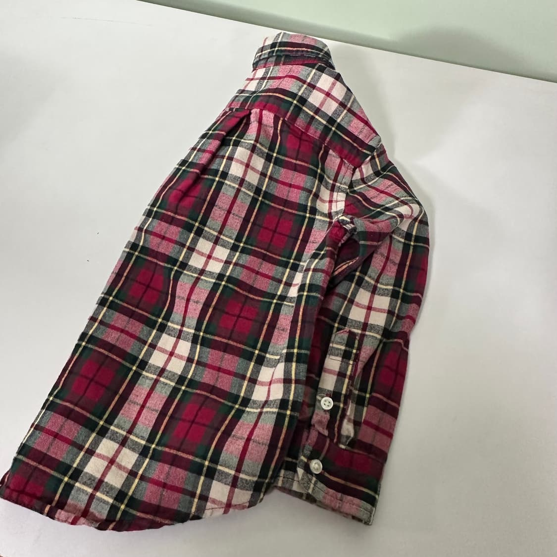 3T 폴로랄프로렌 키즈 포니로고 코튼 체크셔츠 남방 상품이미지4