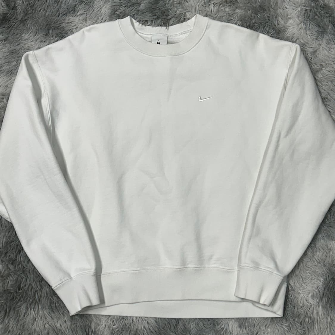 나이키 nrg 솔로스우시 크루 맨투맨 화이트 L 상품이미지1