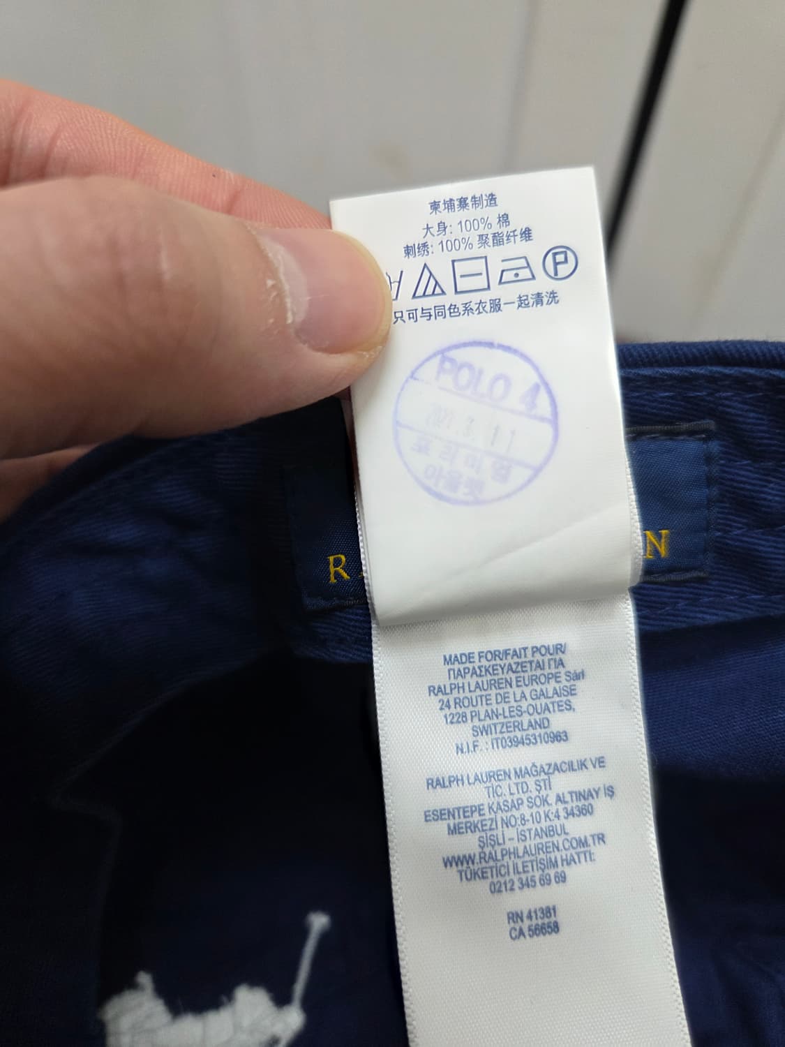 폴로 빅포니 볼캡 상품이미지8