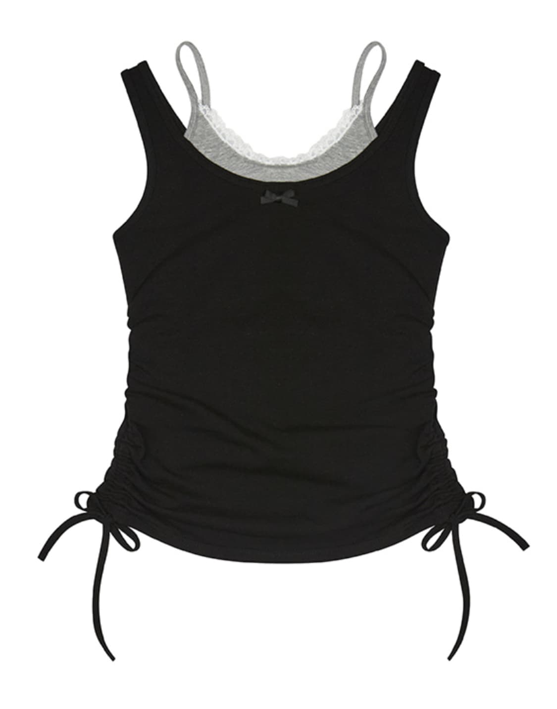 러브이즈트루 블랙 나시  상품이미지1