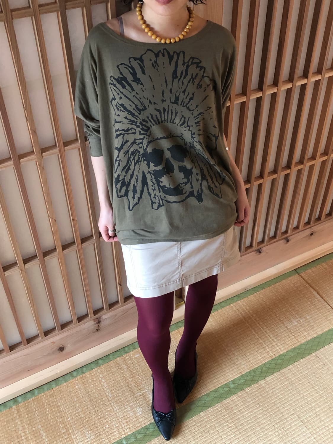 off-shoulder top 상품이미지2
