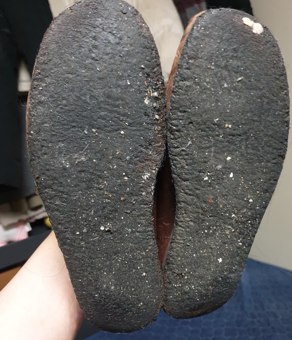 클락스 오리지널스 더비 가죽 왈라비 UK7G (260) 상품이미지6