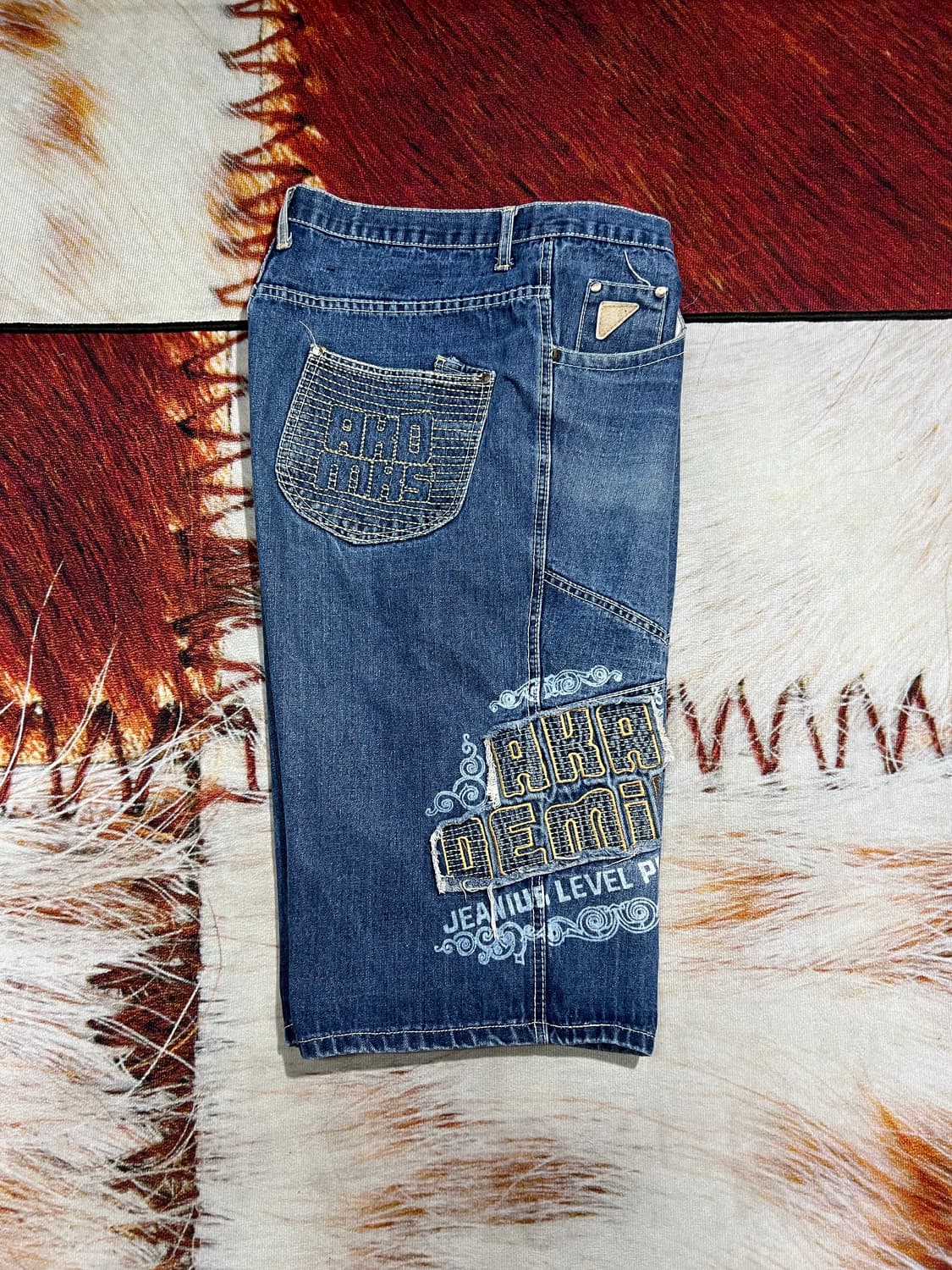 AKADEMIKS DENIM HALF PANTS 상품이미지3