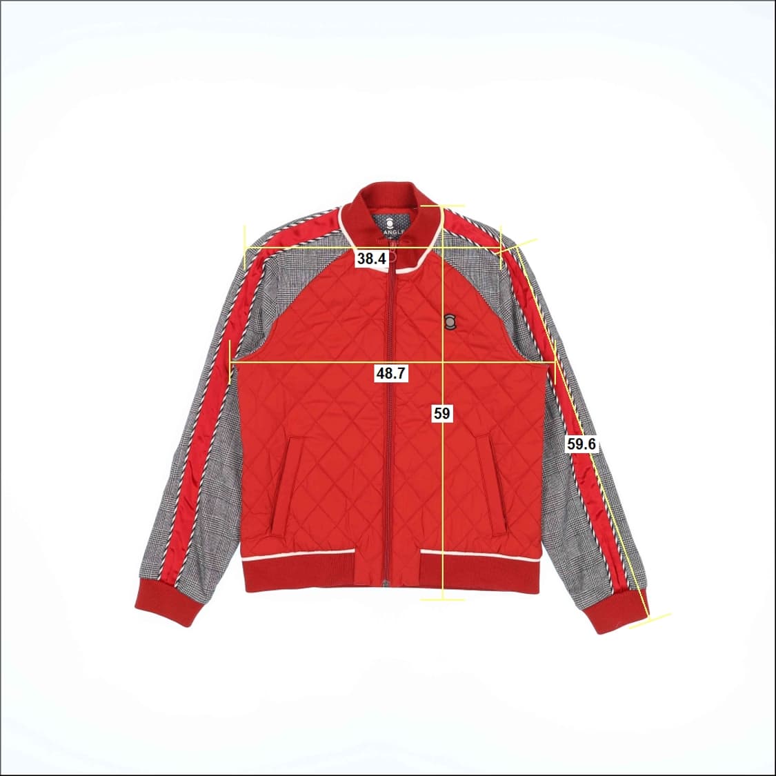 [95] 와이드앵글 여성 골프 울 방풍 퀄팅 집업 자켓 N7052 상품이미지6