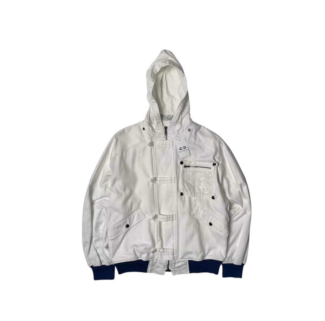 80's royce white hoodie zip up 상품이미지2