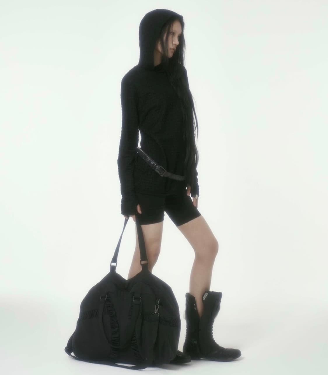 본네 셔링백 블랙 상품이미지2