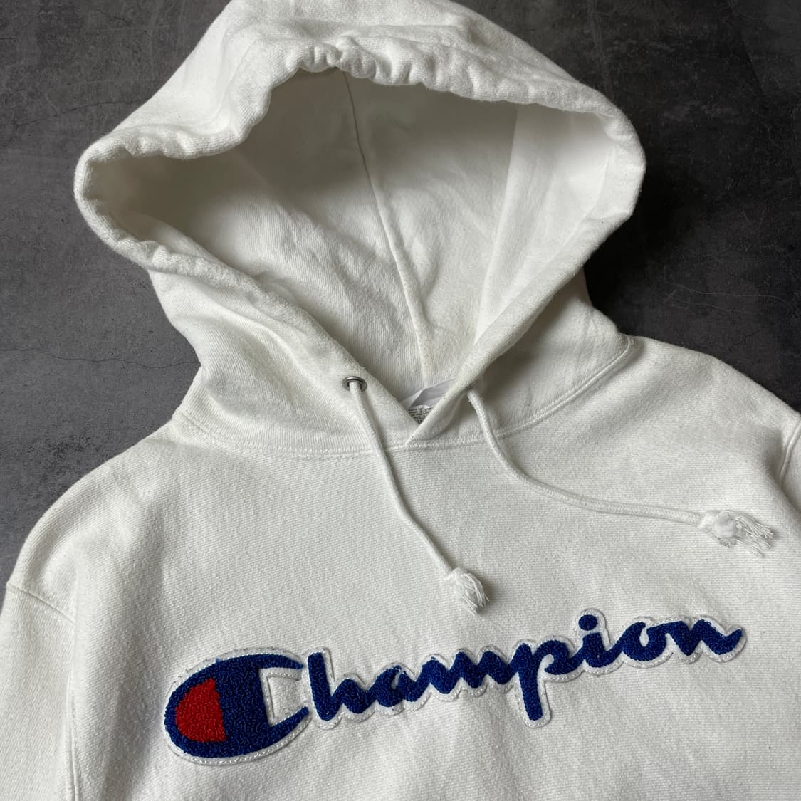 CHAMPION 챔피온 리버스위브 아이보리 후드티 A00370 상품이미지2