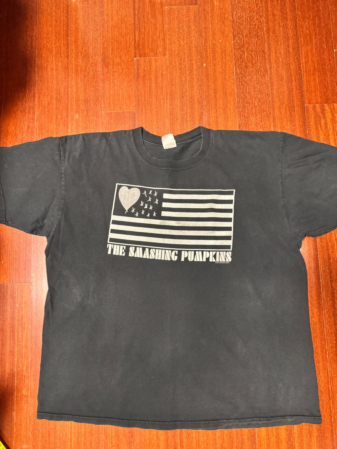 [XXL] 00s Smashing Pumpkins 성조기 밴드티 상품이미지1