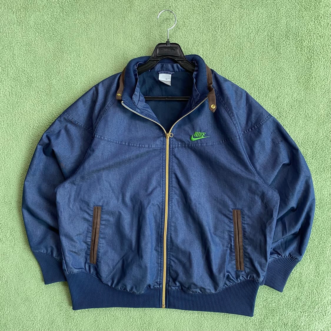 나이키 네이비 올드스쿨 윈드브레이커 자켓 상품이미지1