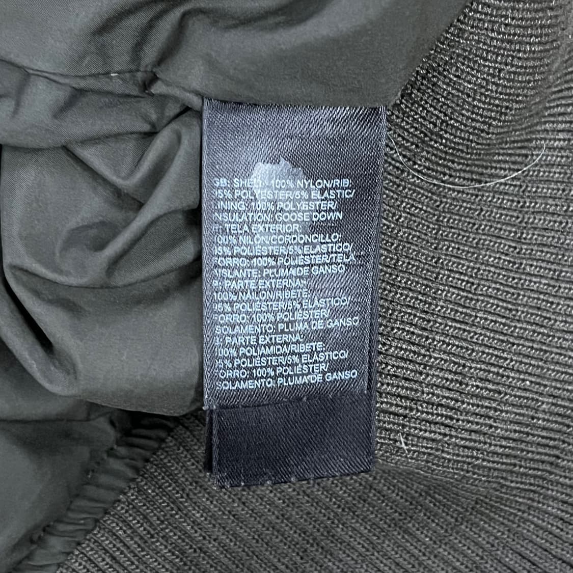 [정품/M] 노스페이스 블랙 다이아몬드 퀼팅 패딩 점퍼 b14 상품이미지6