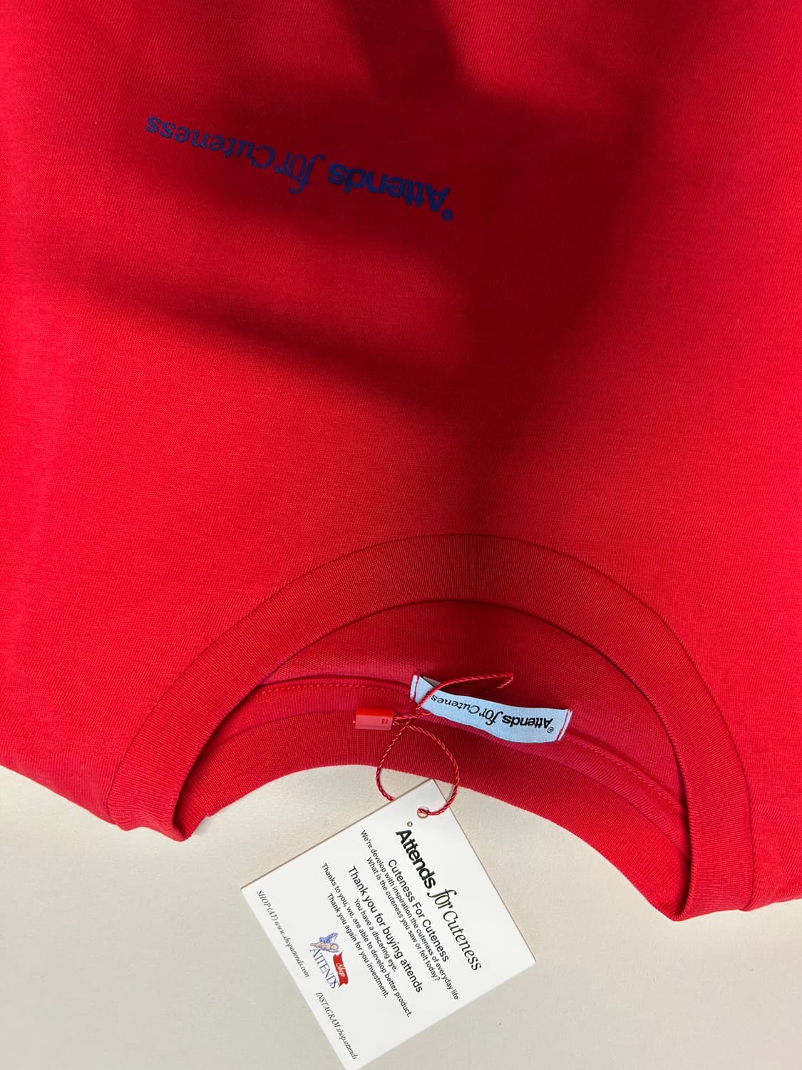 어텐즈 attends 새상품 반팔 상품이미지2