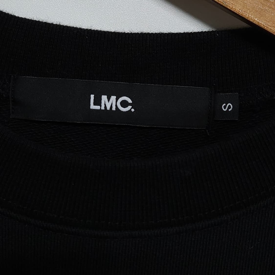 LMC 엘엠씨 블랙 스웻 맨투맨 남녀공용S 상품이미지6