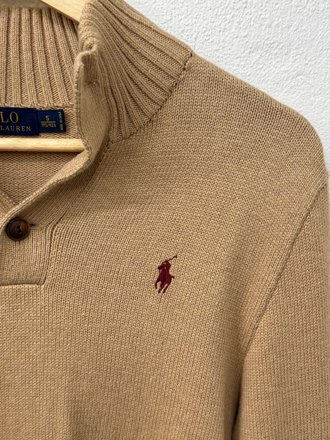 폴로 버튼 아노락 니트(T28) 상품이미지4