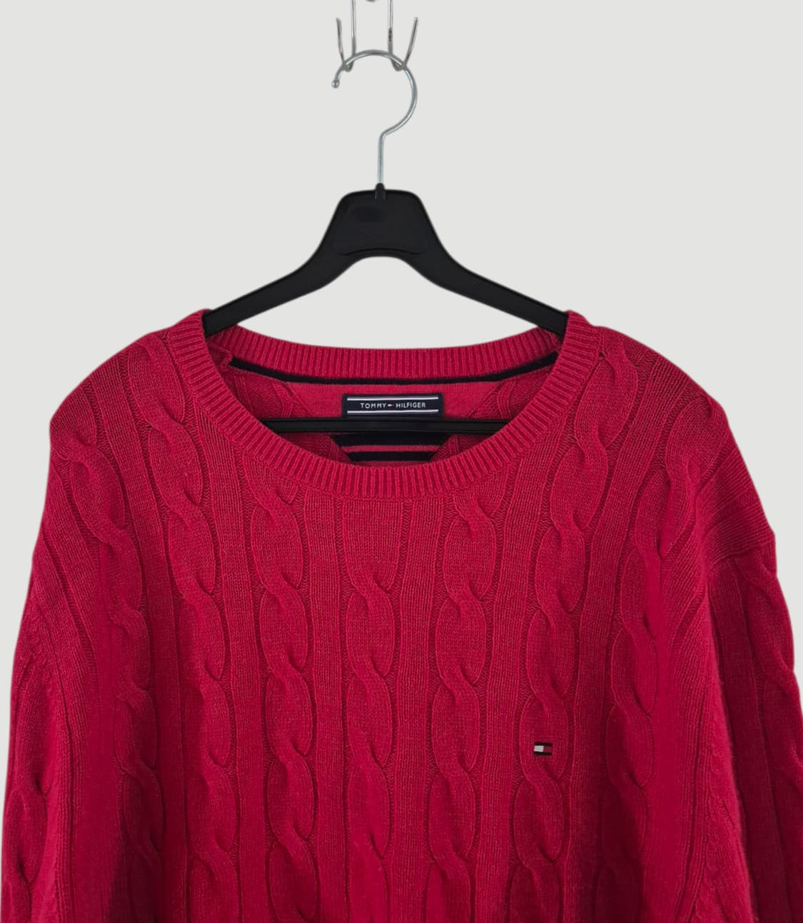 [110]타미힐피거 꽈배기 울 니트스웨터 상품이미지2