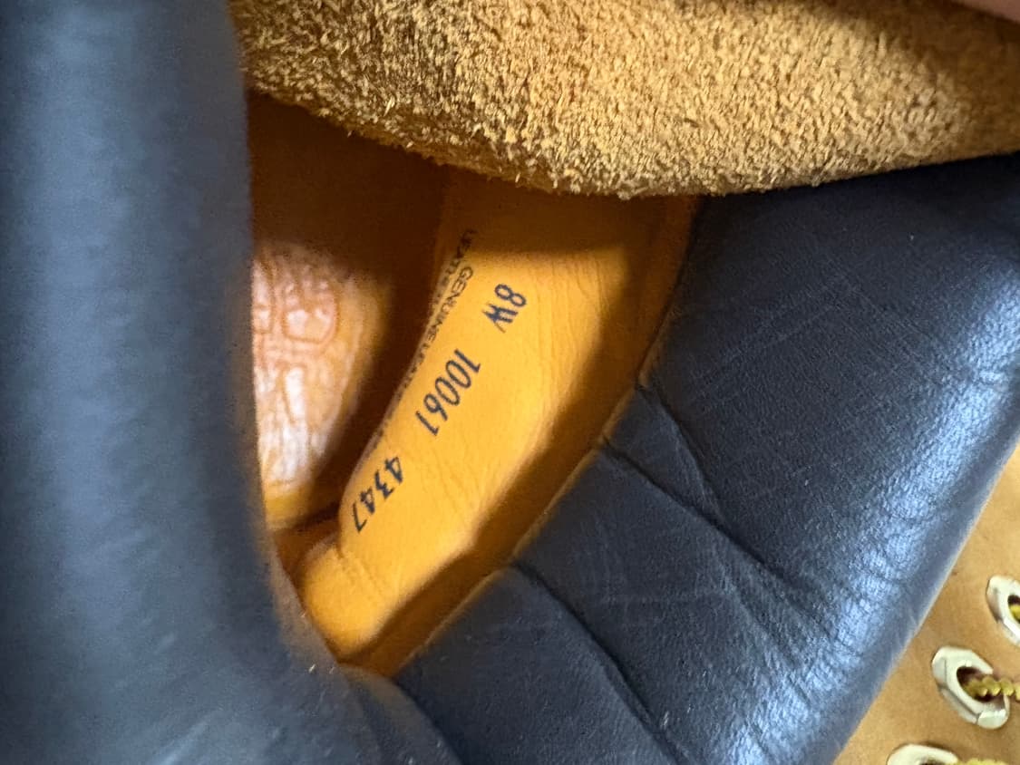 팀버랜드 프리미엄 6인치 워커 부츠 260 상품이미지7