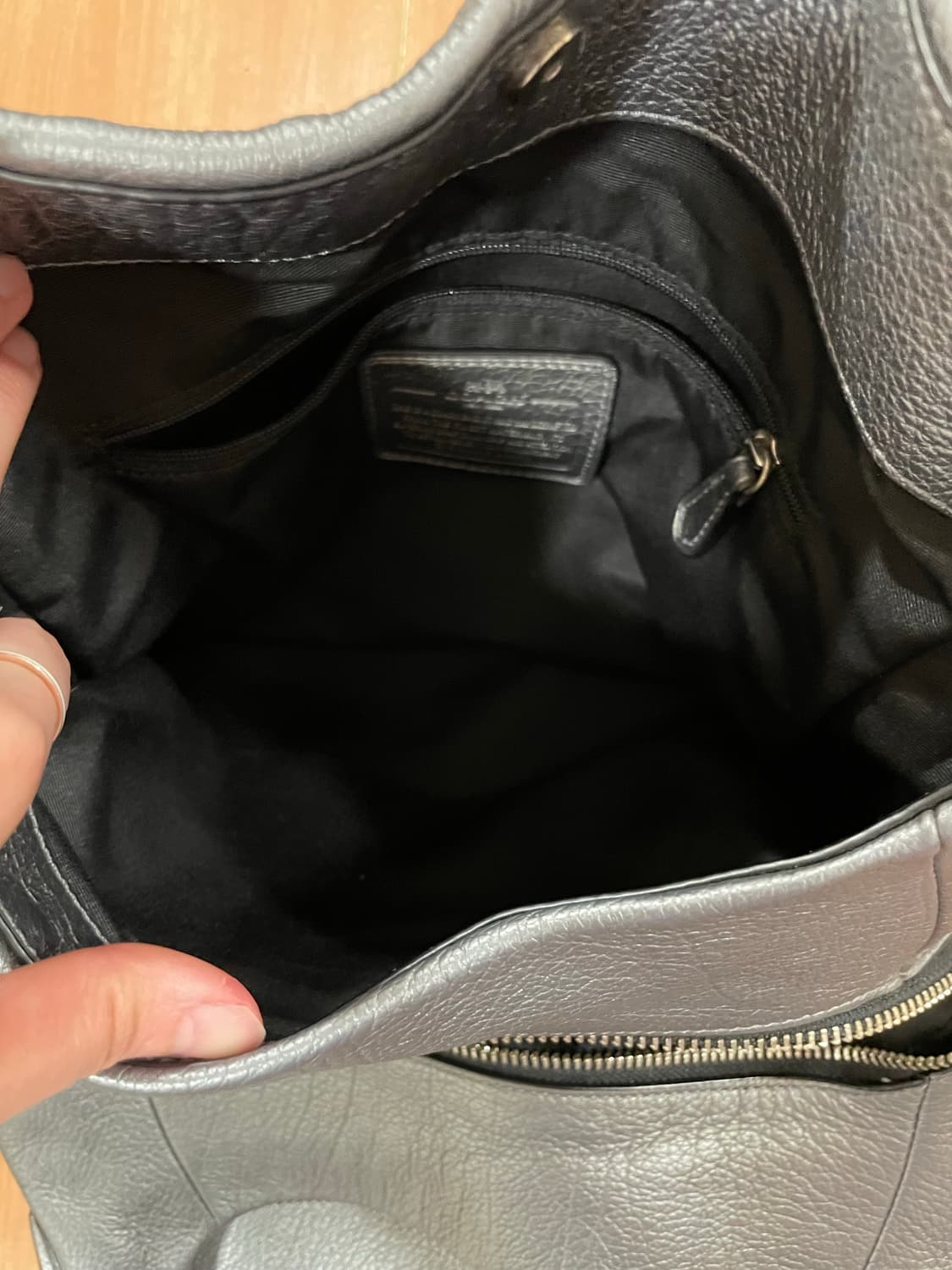 코치 실버 체인 숄더백 가방 상품이미지8