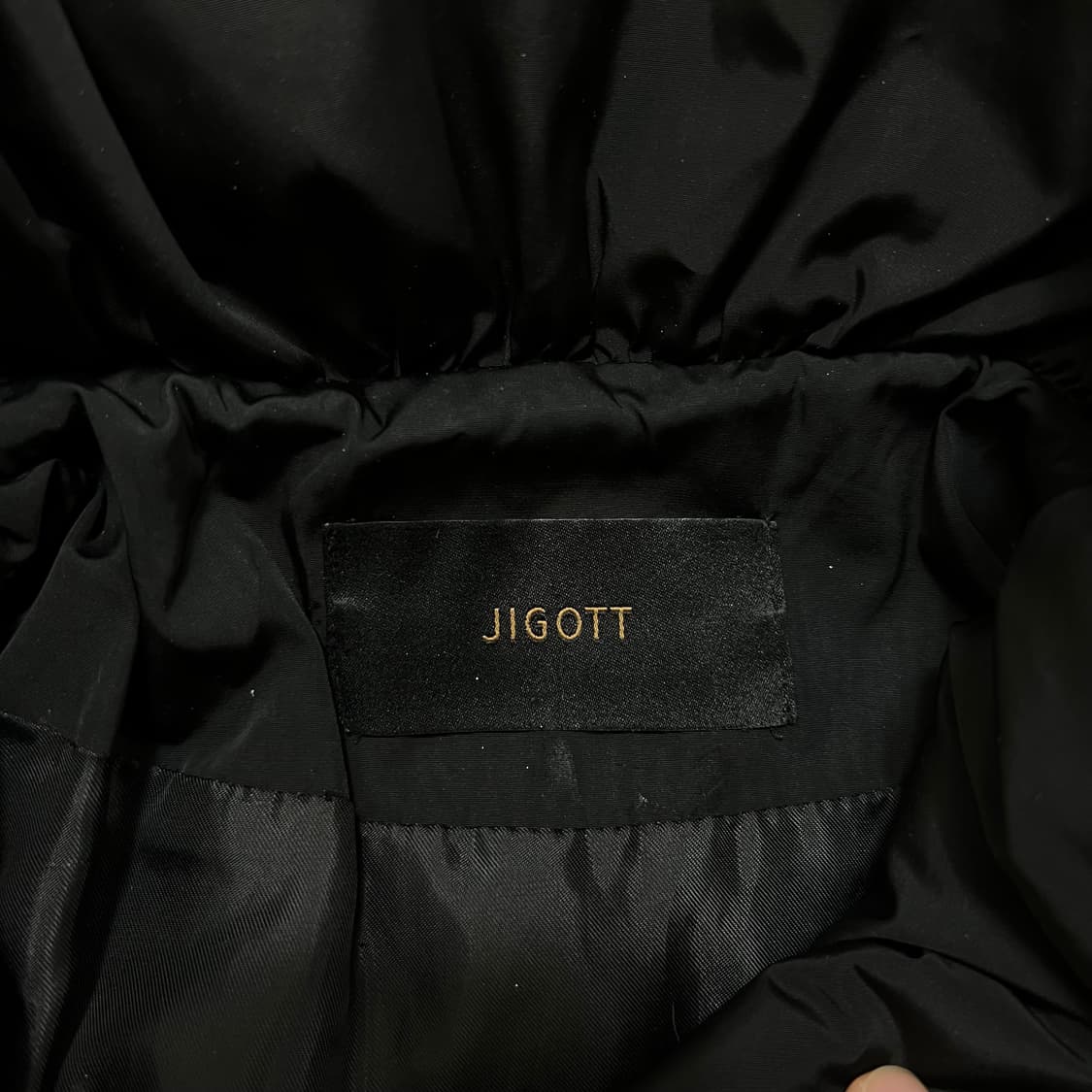 지고트 여성 프리미엄 덕다운 하이넥 롱패딩 [블랙] XS/85 상품이미지4