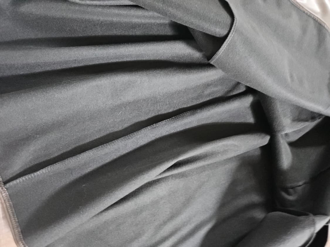 브라운 레더 A라인 롱 스커트  M 상품이미지5