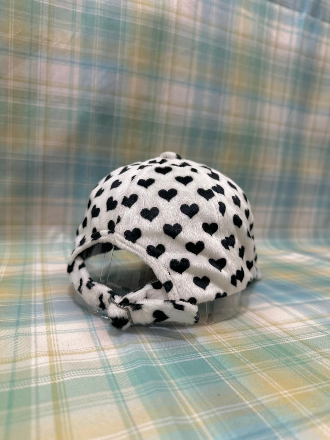 Heart velvet ball cap 상품이미지3