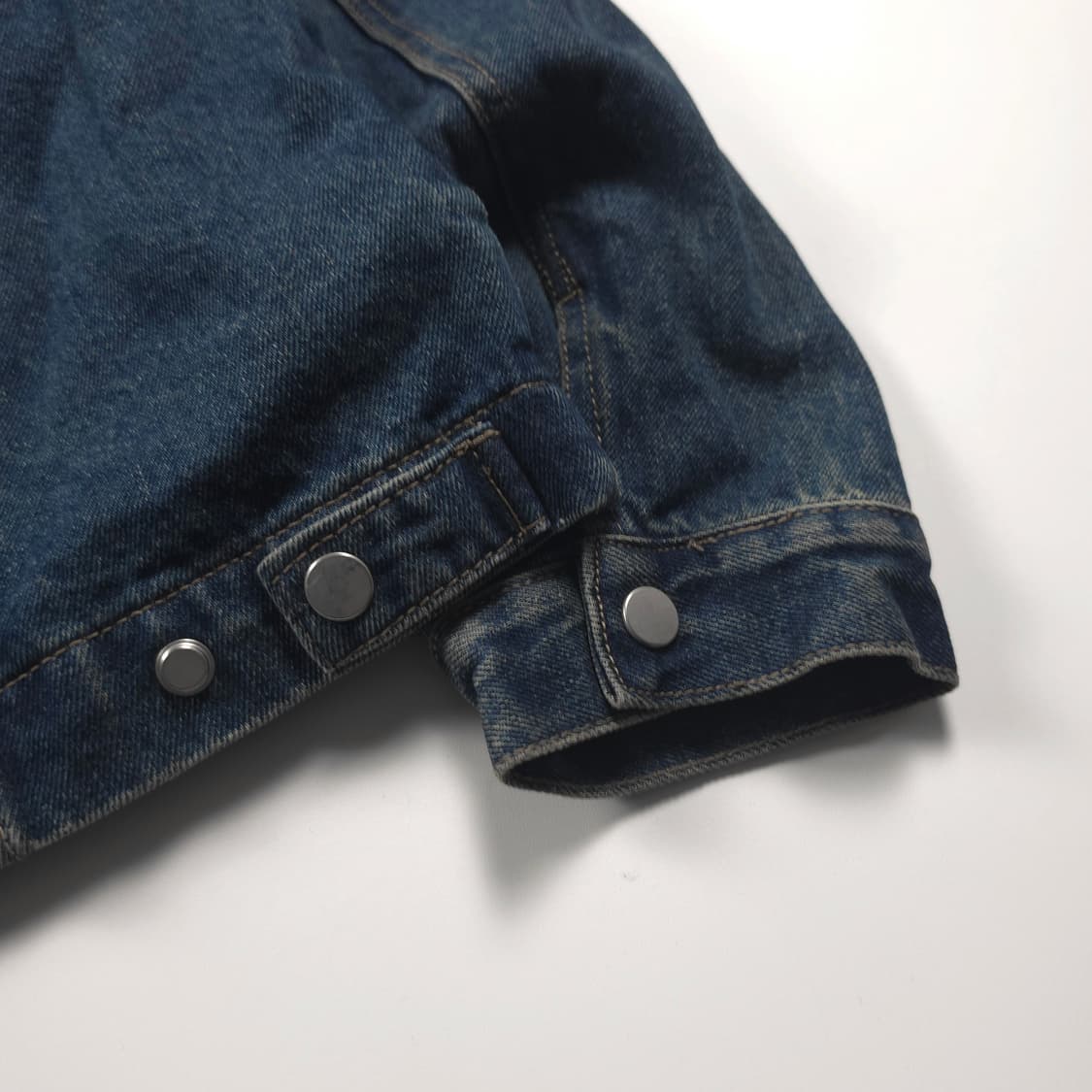 라퍼지스토어 워싱 데님 라이더 자켓 (L) 상품이미지3