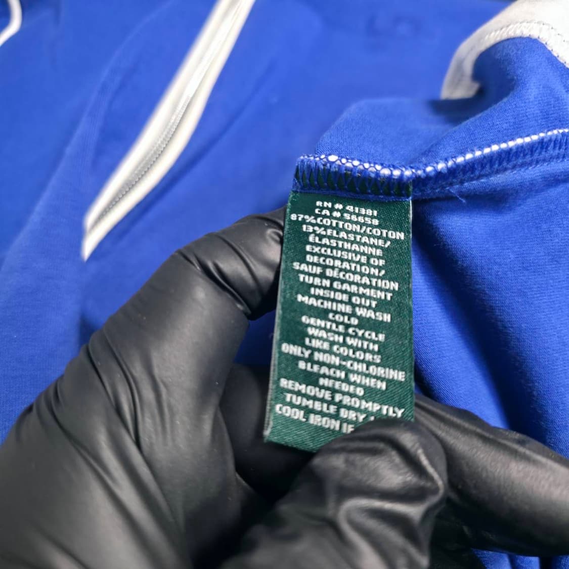 Lauren Ralph Lauren 블루 트랙 자켓 L (스포티) 상품이미지5