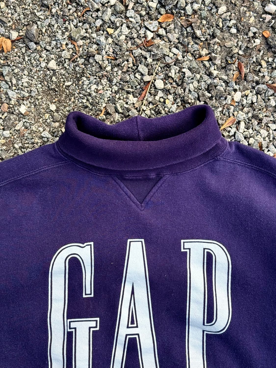 90s 올드 갭 빈티지 터틀넥 스웻셔츠 상품이미지4