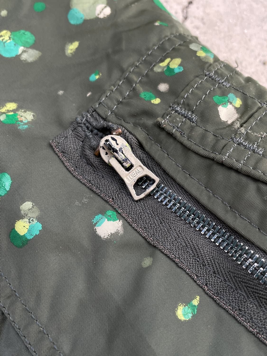 90s AlphaIndustries Custom MA-1(USAMade) 상품이미지5