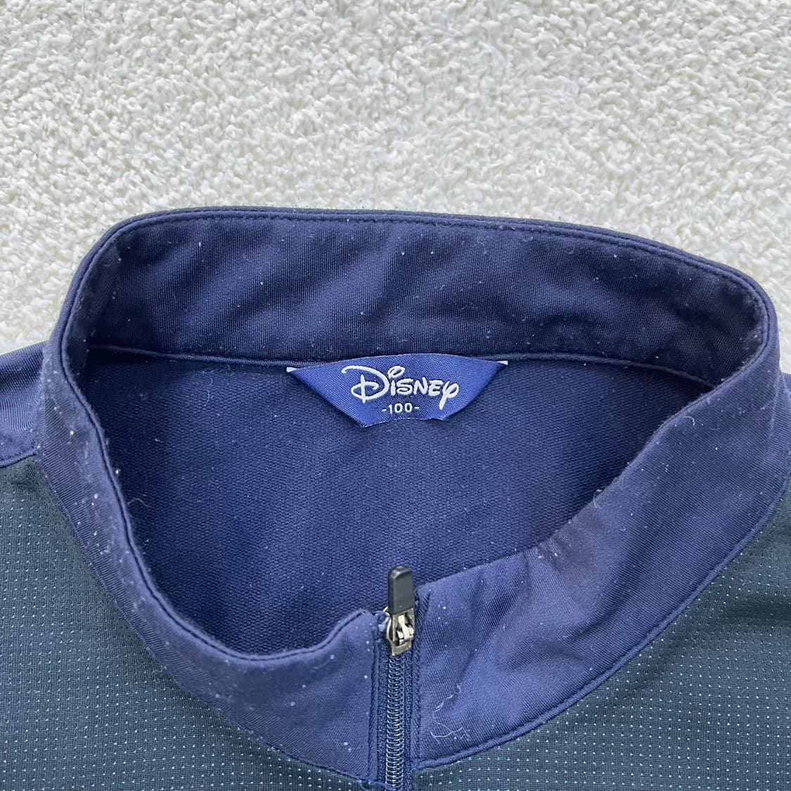 100 디즈니 반집업 메쉬 반팔 티셔츠 0304M 상품이미지2