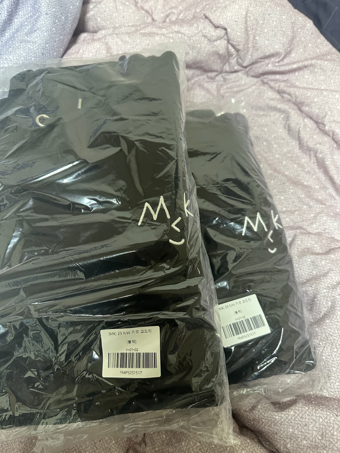 김민교 후드티 블랙 미개봉 교드티 상품이미지1