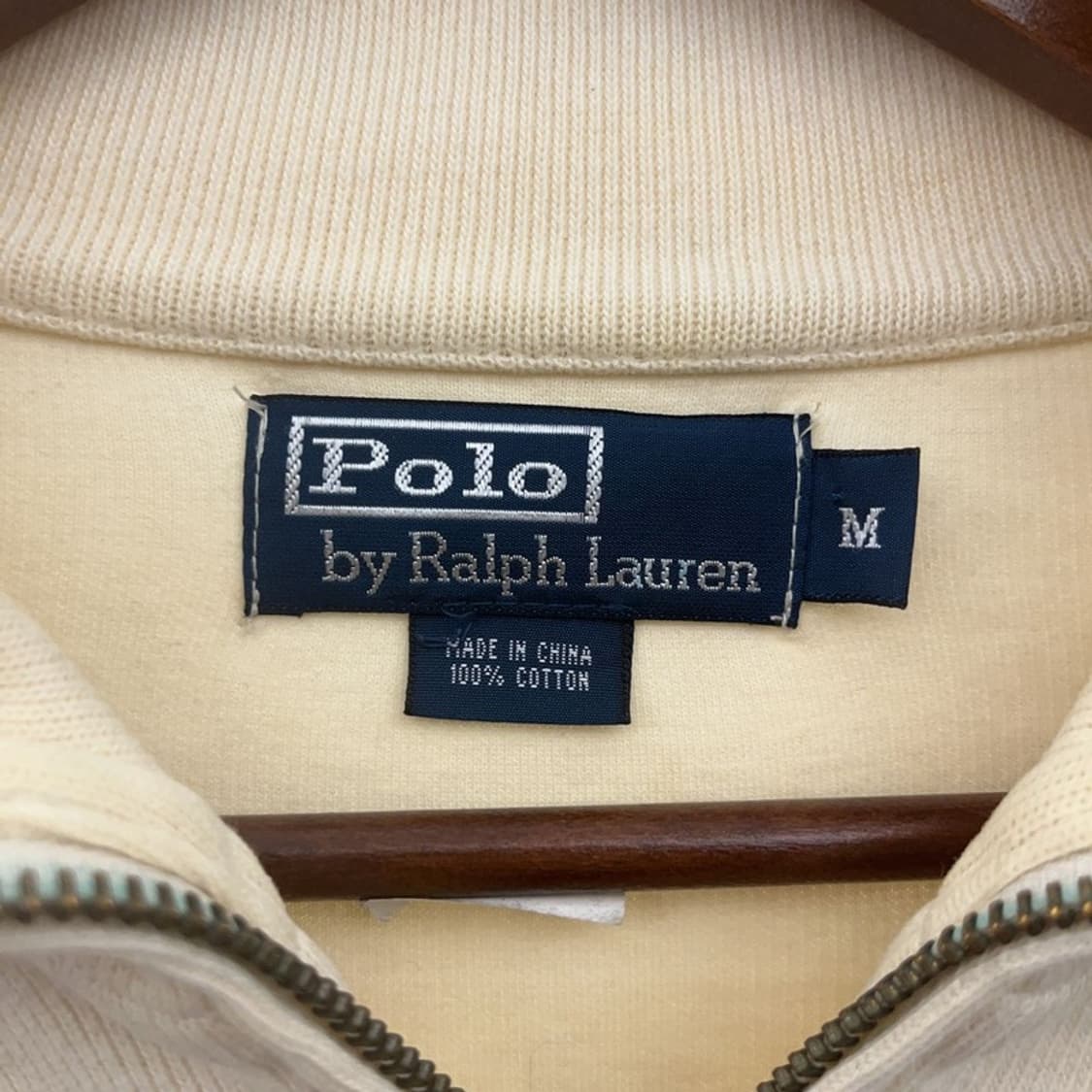 폴로 랄프로렌 폭닥 오트밀 반집업 카라니트 M C07286 상품이미지5