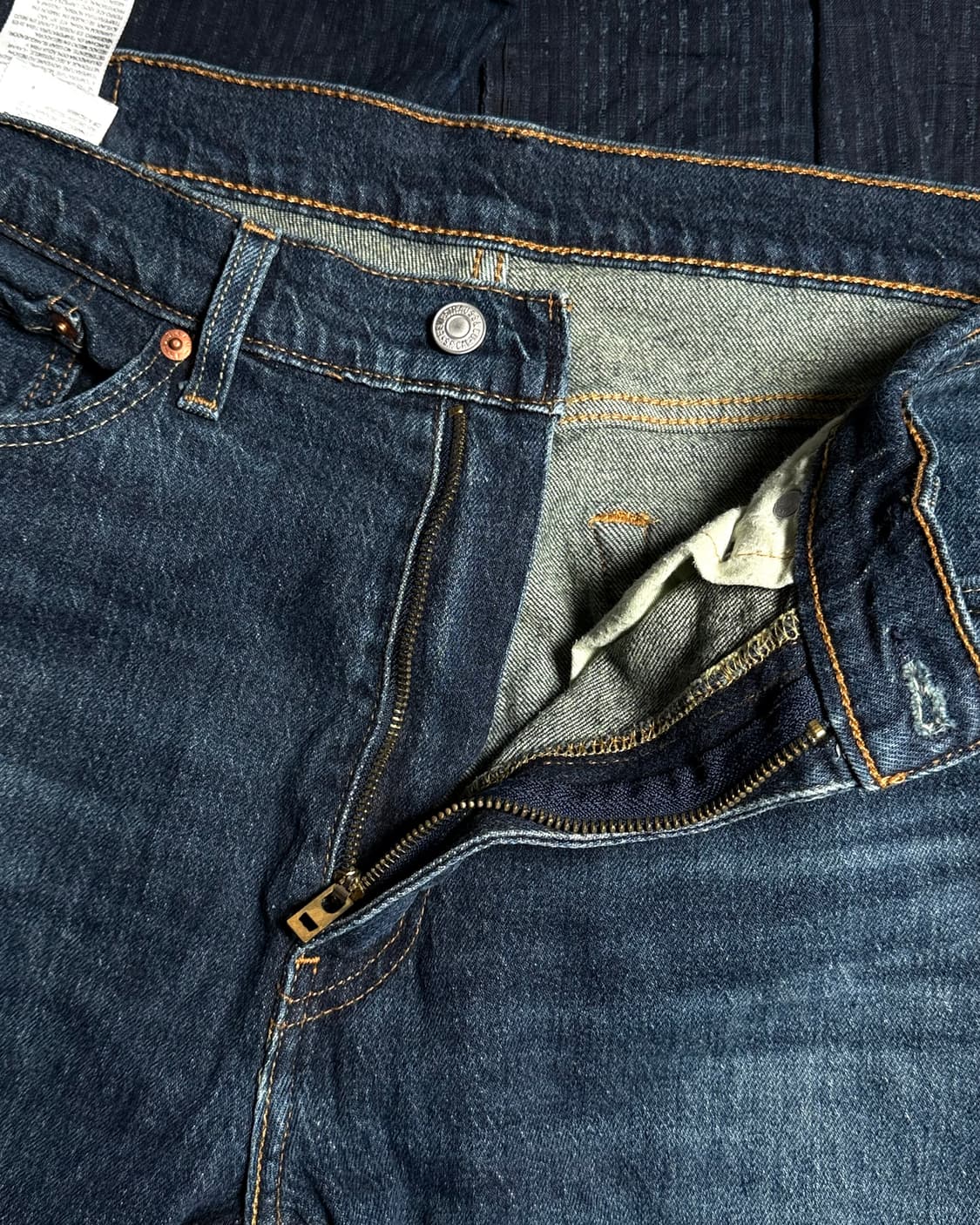 리바이스 505 레귤러핏 데님 팬츠 36 상품이미지2