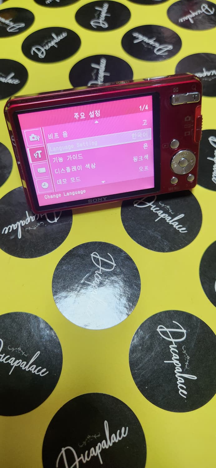 [희귀] 소니 사이버샷 dsc w560 빈티지 디지털카메라 레트로 디카 상품이미지2