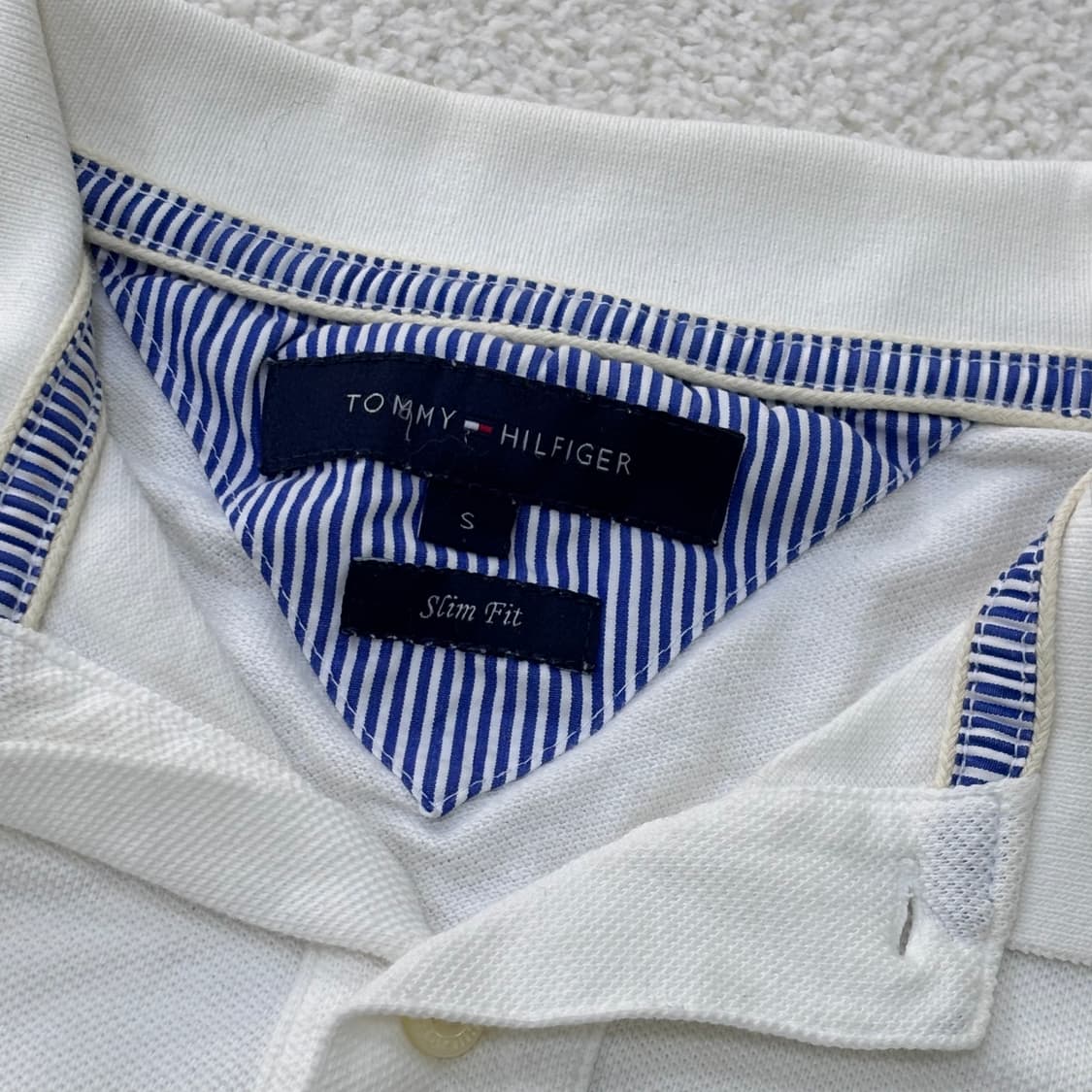 S 타미힐피거 반팔 카라 티셔츠0304E 상품이미지3