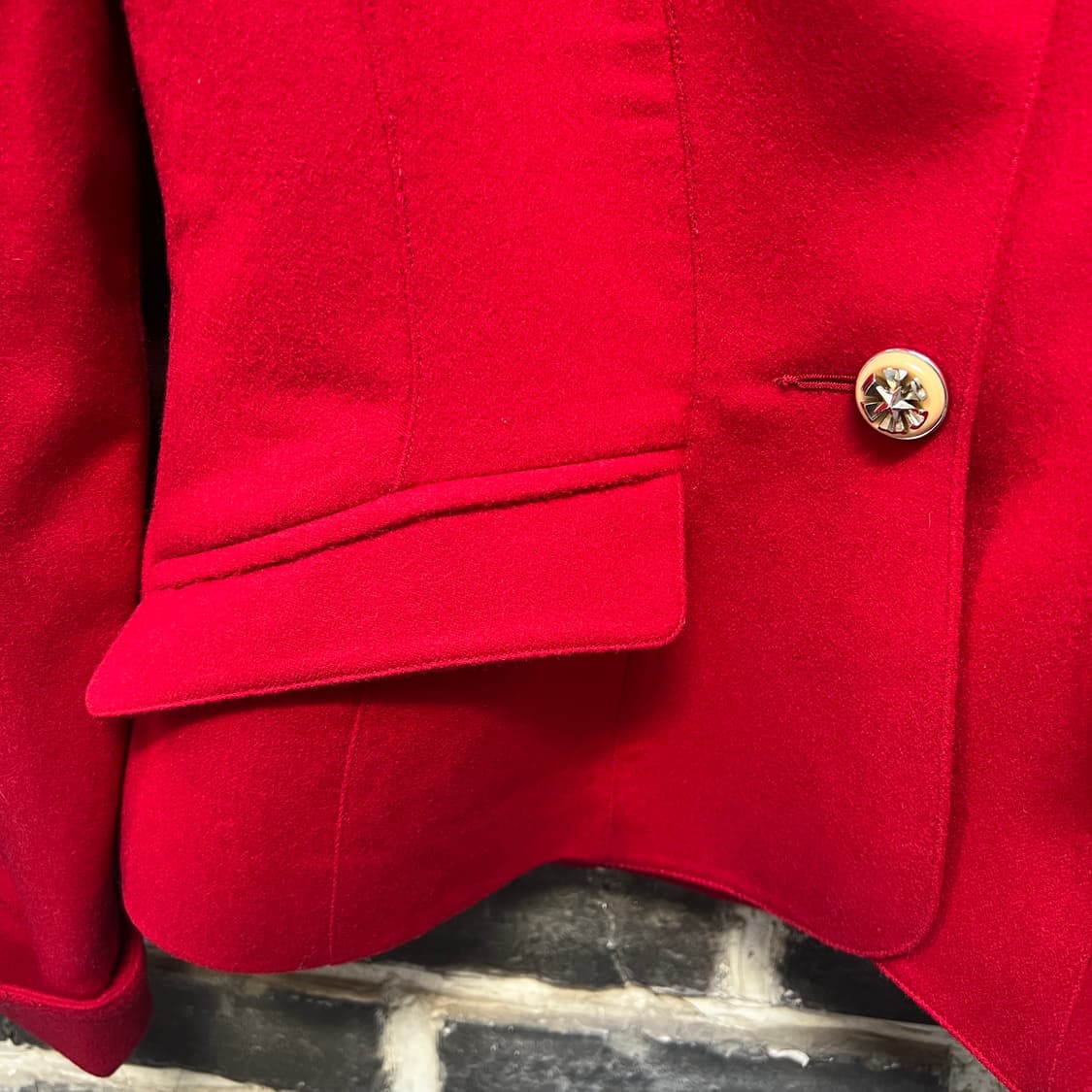 MUGLER 캐시미어 블렌드 울 블레이저 상품이미지4