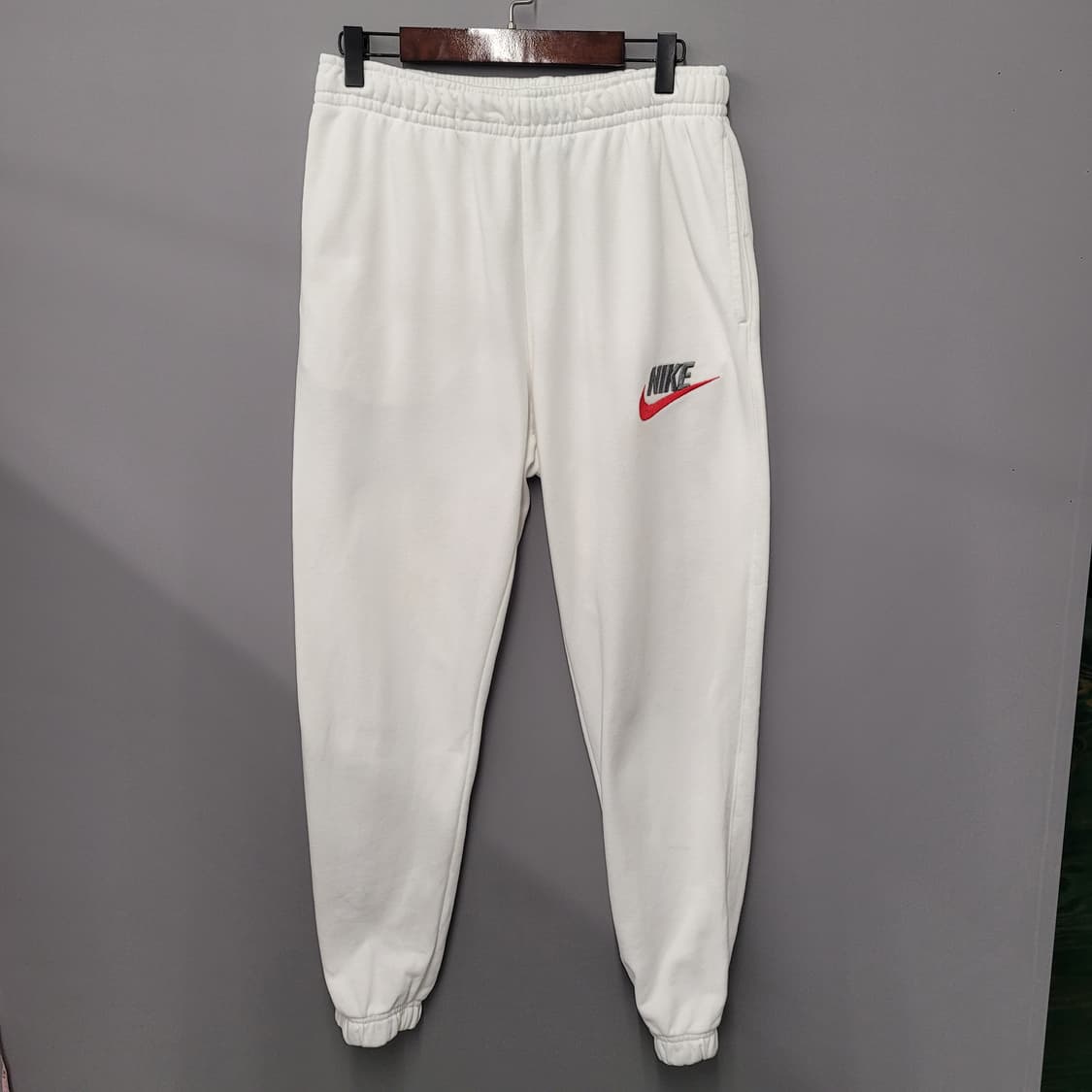 Nike 나이키 프렌치 테리 조거 팬츠 화이트 상품이미지1