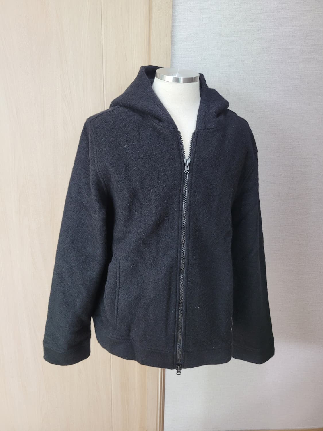 조프레시 Joe Fresh 남자 후드집업 105 블랙 상품이미지1