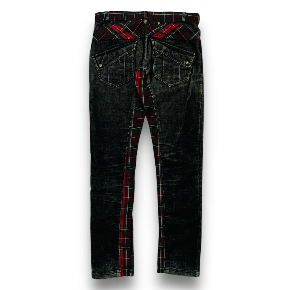 Cantwo punk Tartan Checkered Pants 상품이미지3