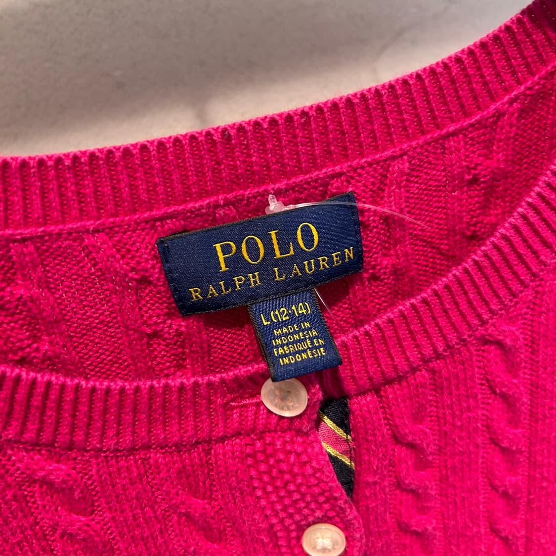 Polo Ralph Lauren Pink Cable Knit 상품이미지8
