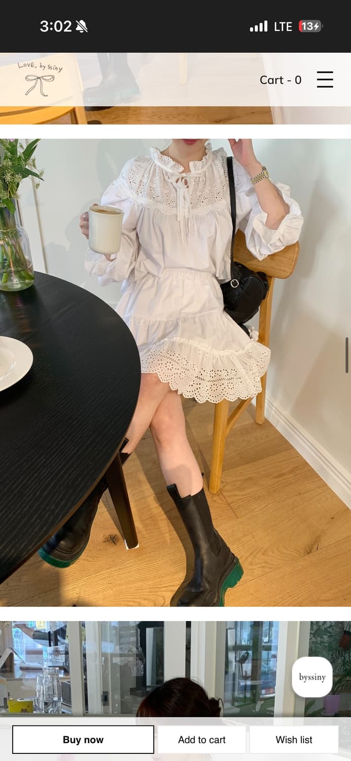 by ssiny 바이씨니 praha 블라우스 상품이미지2