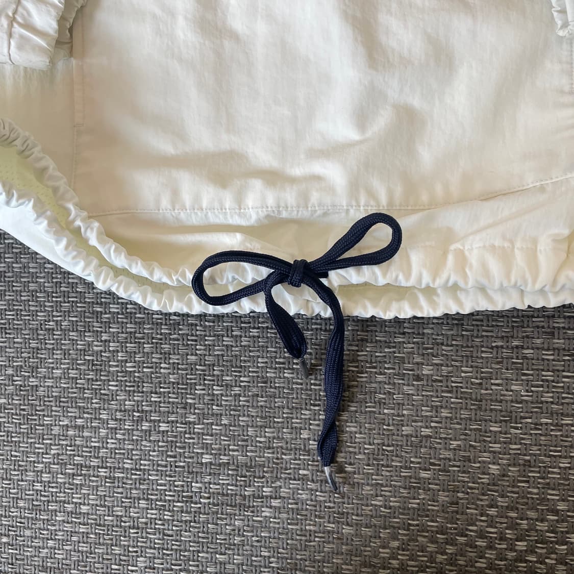 FILA 휠라 배색 후드 아노락 바람막이 자켓 L 상품이미지4