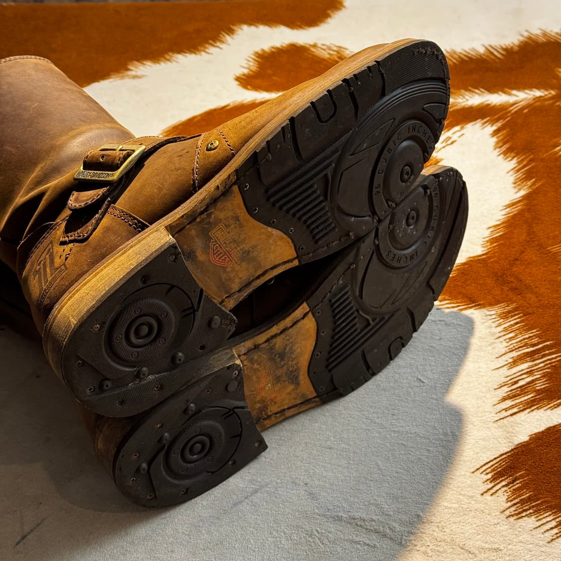 할리데이비슨 엔지니어드 부츠 (270) 브라운 상품이미지9